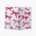 'Pink Bows' A5 Notebook 80 pages