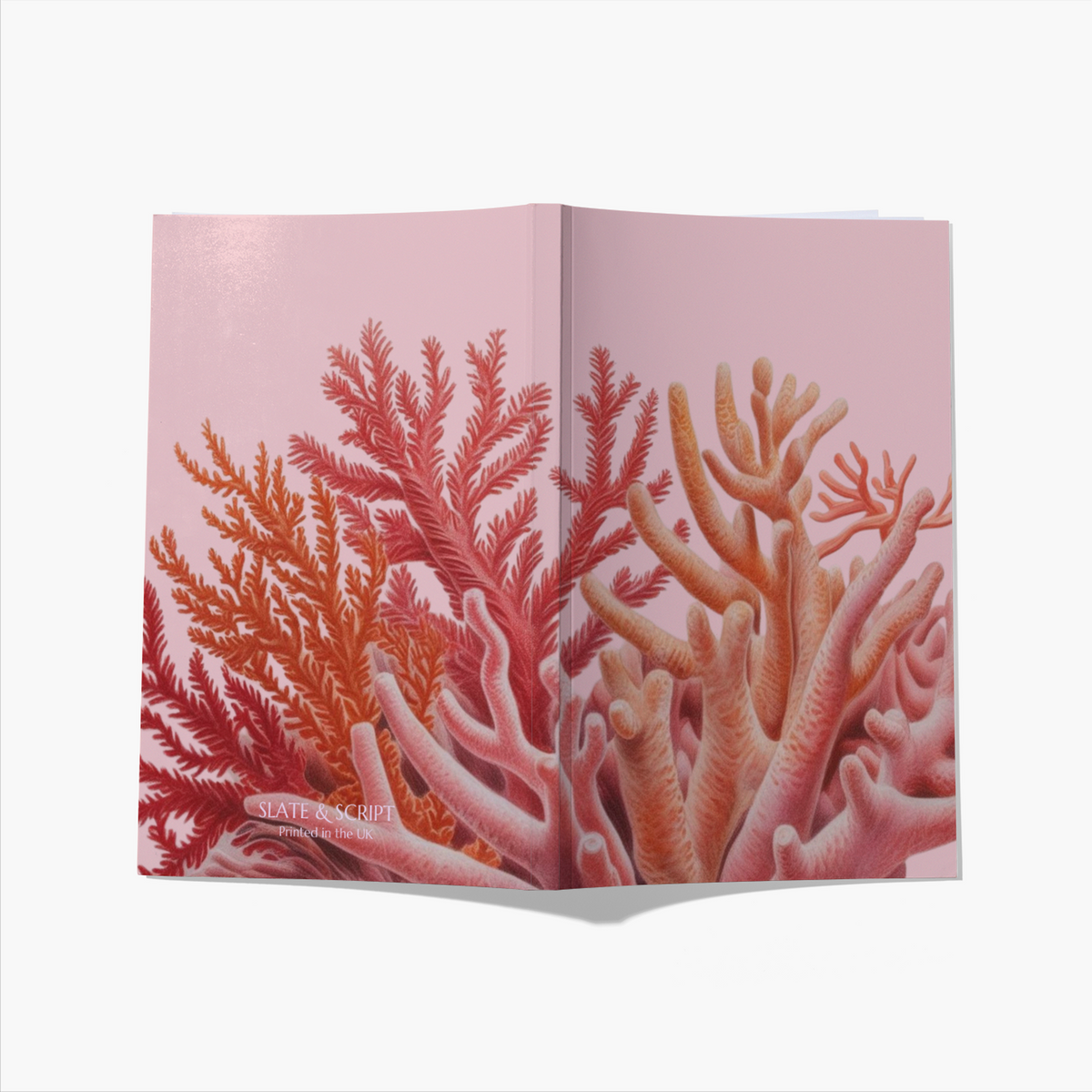 'Coral' A5 Notebook 80 pages
