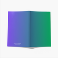 Green Ombre A5 Notebook 80 pages