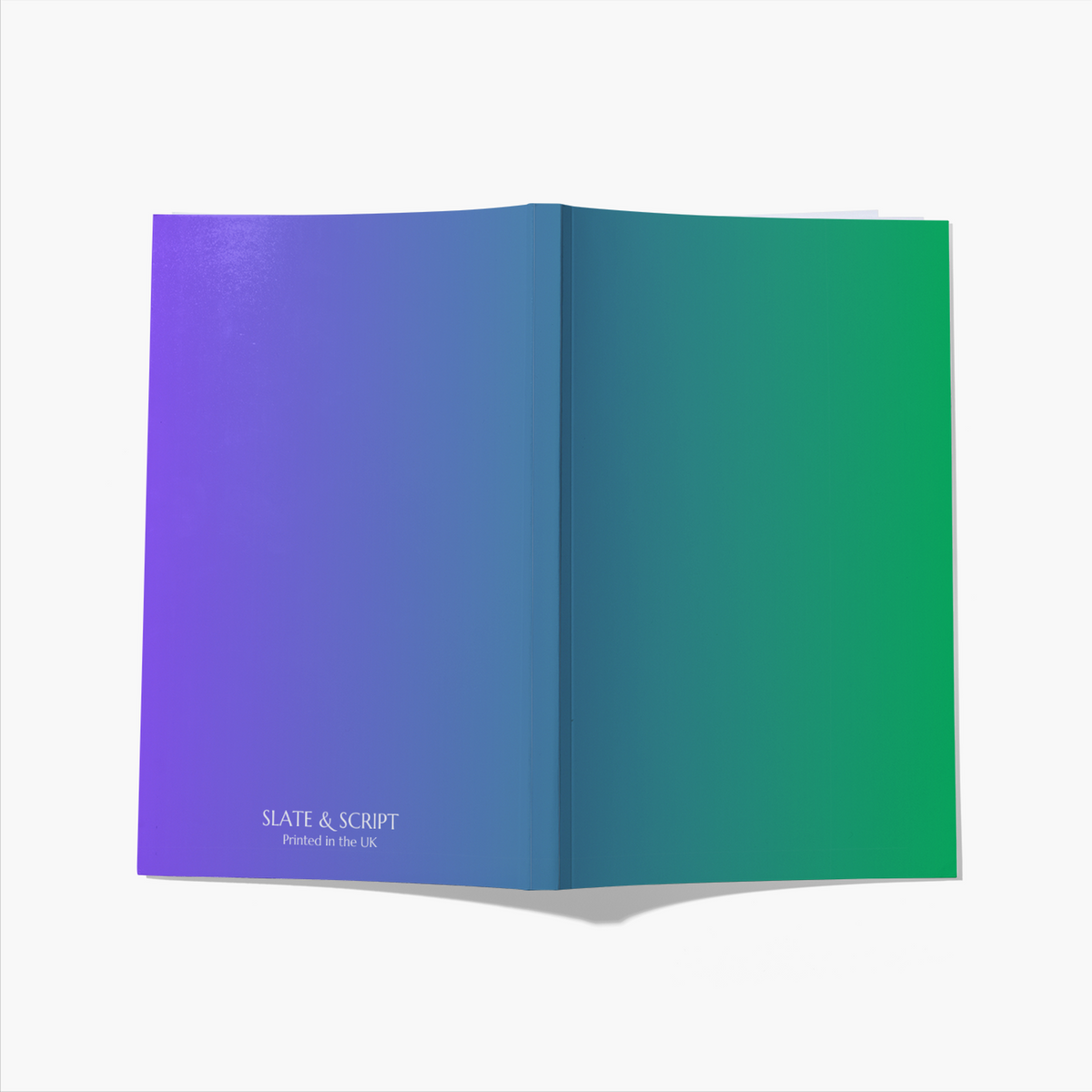 Green Ombre A5 Notebook 80 pages