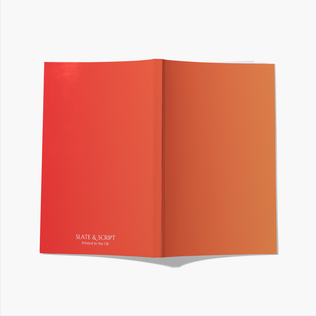 Orange Ombre A5 Notebook 80 pages