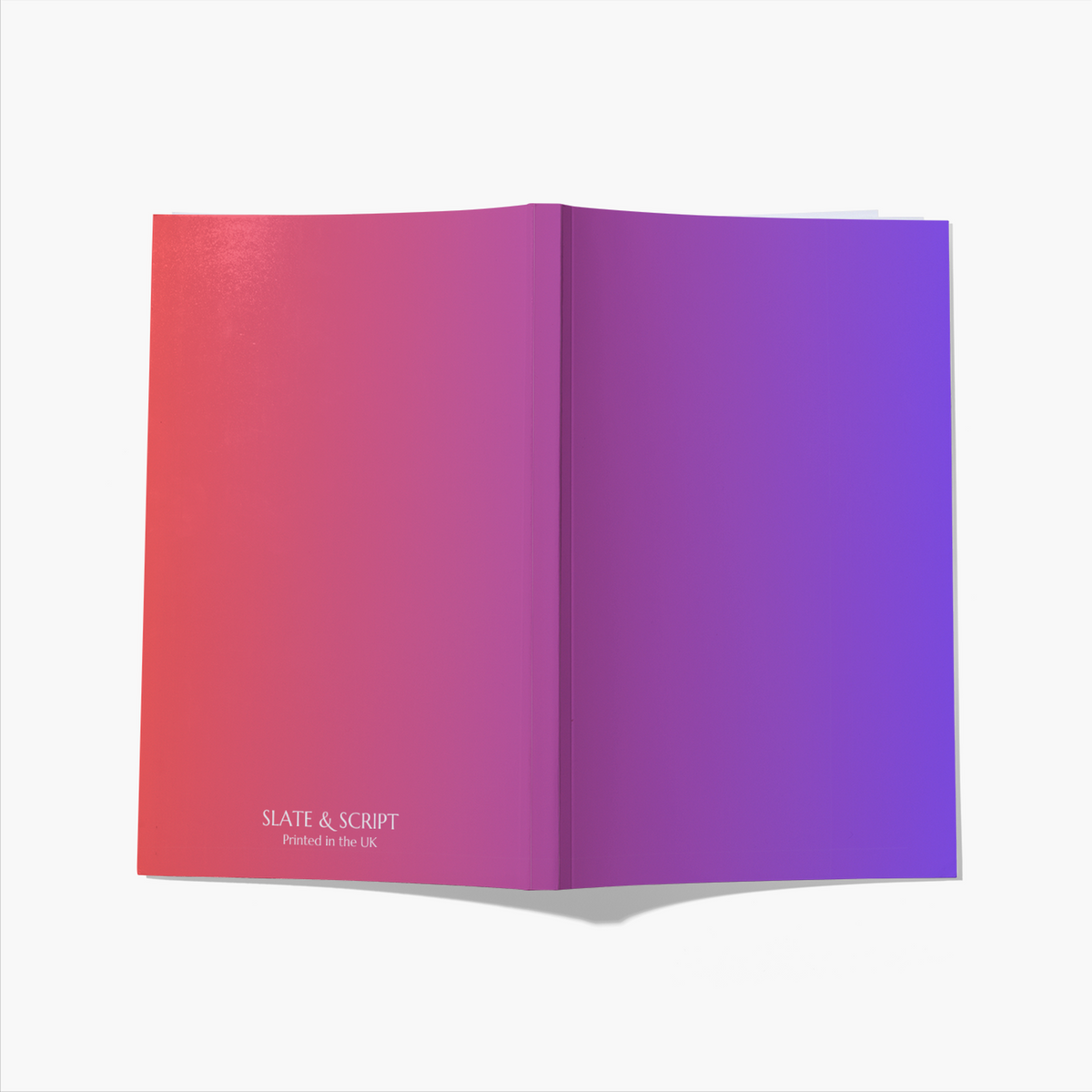 Pink Ombre A5 Notebook 80 pages