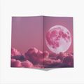'Pink Moon' A5 Notebook 80 pages