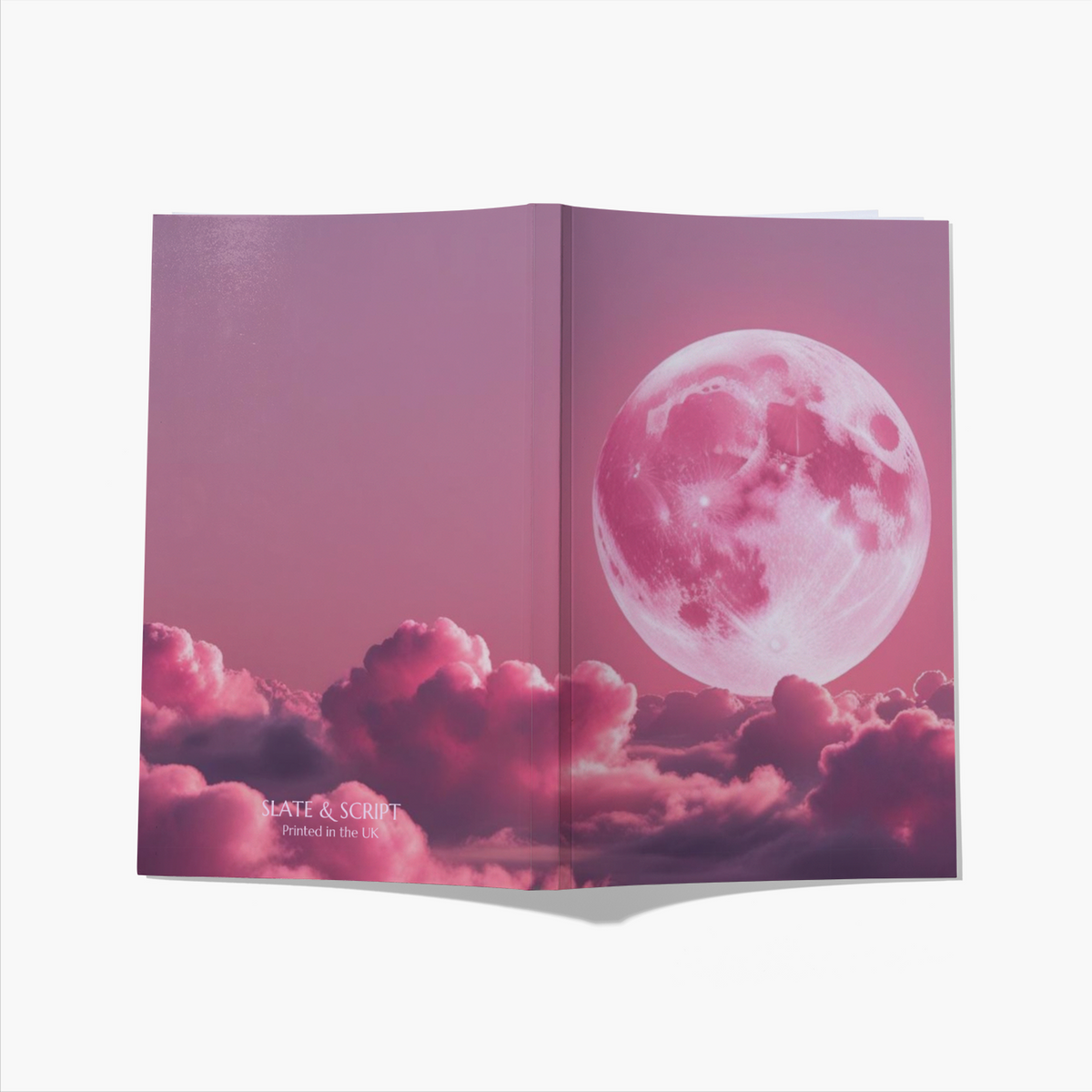 'Pink Moon' A5 Notebook 80 pages