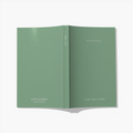 Premium 'Sage' A5 Soft feel Notebook 160 pages