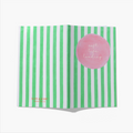 'Soft Life Loading' Striped A5 Notebook 80 pages
