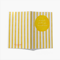 'A soul full of sunshine' Striped A5 Notebook 80 pages