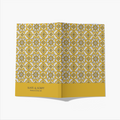 'Amalfi Yellow Tile' A5 Notebook 80 pages
