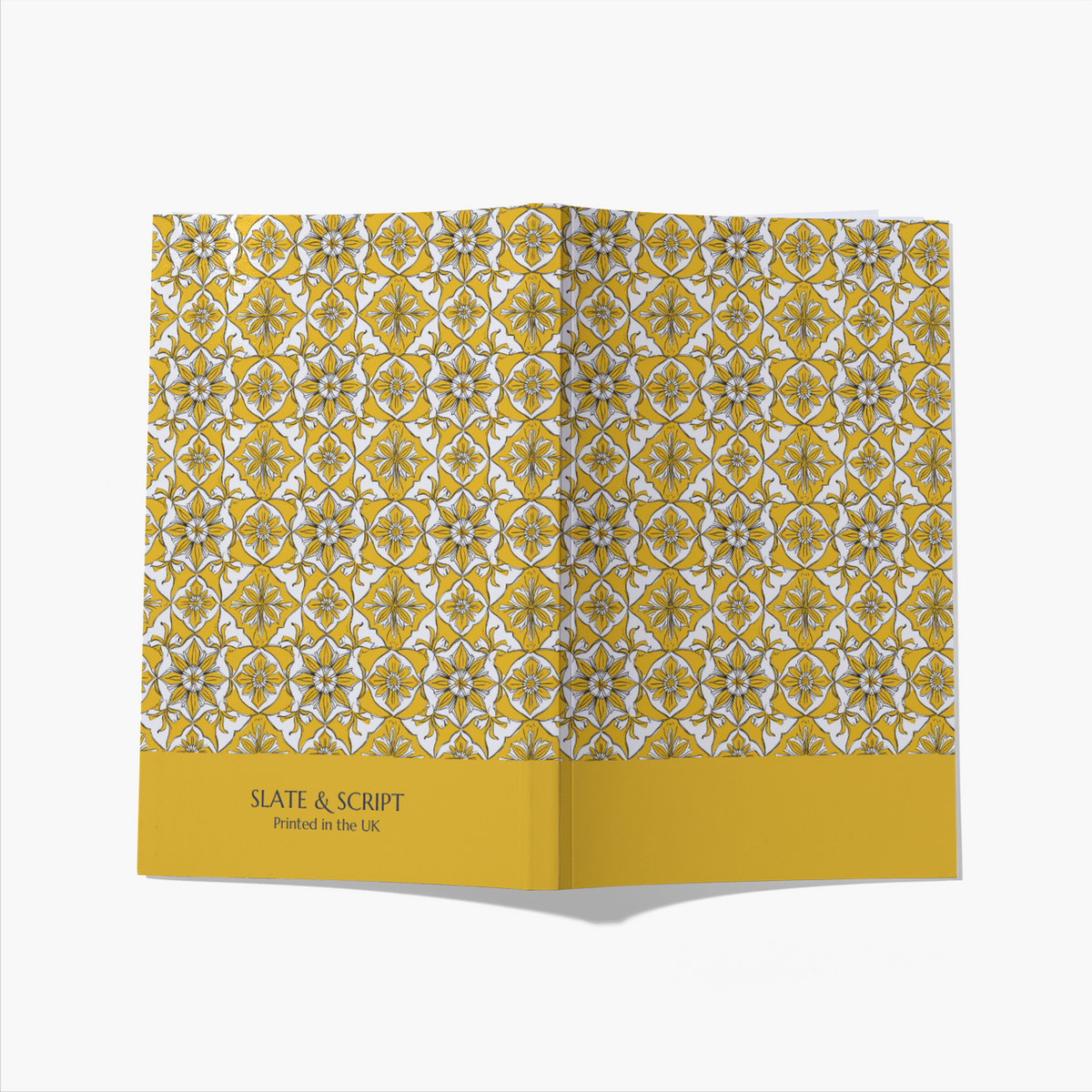 'Amalfi Yellow Tile' A5 Notebook 80 pages
